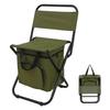 Multifunctional Portable Folding Camping Chair, Lightweight Backrest Chair With Storage Bag, Compact Outdoor Folding Seat With Strong Load-Bearing