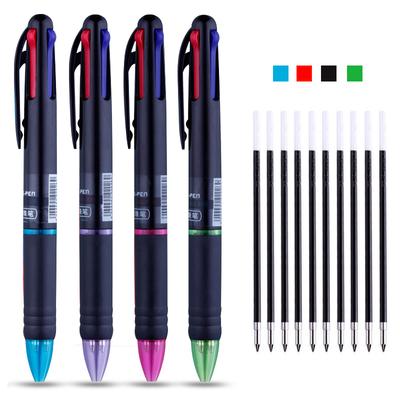 11 or 14PCS Ballpoint Pen Multicolored Pen 0.7 Mm Ball Point Pen Black Red Blue Green Refill Ink Writing Tools Stationary Set Gift