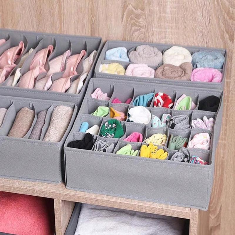 Drawer Underwear Socks Bra Storage Box Clothes Storage Organizer Underwear Bag Household Wardrobe Box Cabinet Drawer Organizer