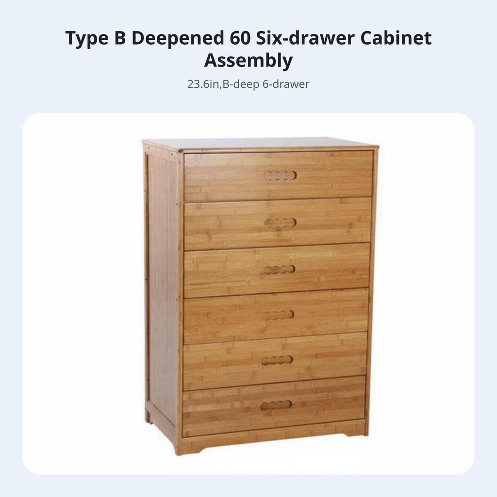 Multitiered Drawer Chest Large Capacity Storage Furniture Sturdy and Long-Lasting Easy to Clean for Adults