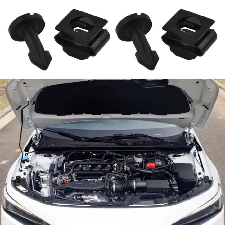 Reusable Automotive Fastening Clips Quick Snap On Design Time Saving Vehicle Interior Upgrades 91501-SS8-A01 91601SS8A01