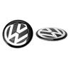 90Mm Wheels Centre Cap Emblem Logo Sticker For Vw Golf Passat Cc Polo Scirocco