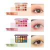 Pudaier Glitter Pearl Powder Student Makeup 15 Color Matte Wild Earth Color Eyeshadow Palette