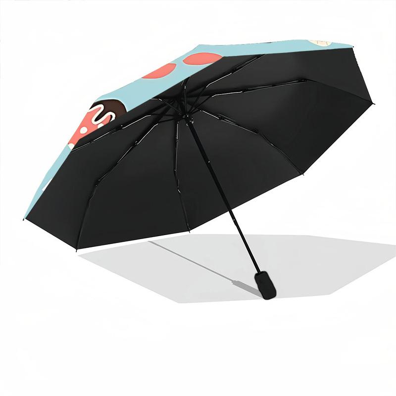 1pc Easter Eggs, Bunny Automatic Folding Umbrella - 8-Rib Automatic Open/Close, Large Canopy Birthday Festival Gift Yy251217123