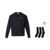 Nike Sports Life Collection NK CLUB FT OVERSIZED CREW Sweatshirt Men's Black HJ1820-010