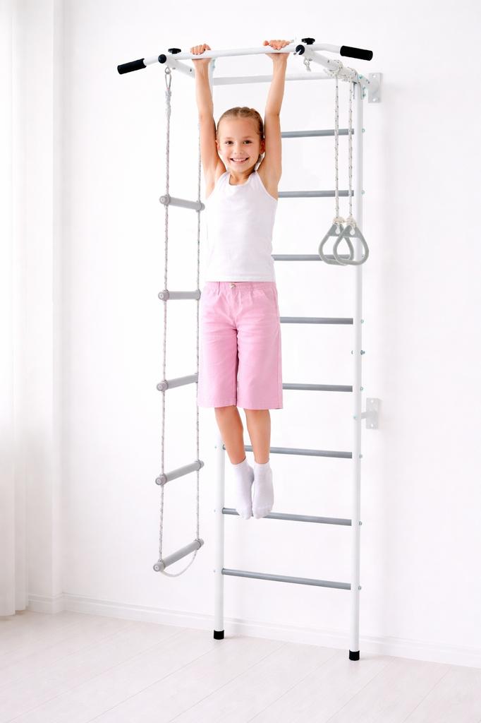 Smart Wall Bars Climbing Frames - White