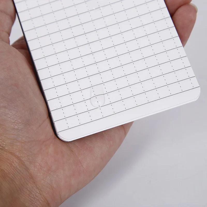 1 Piece Simplicity Waterproof Notebook Mini Portable Outdoor Record Notepad for Worker Small Coin Book Office Supplies