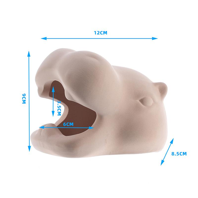 Creative Clay Aquarium Decoration Cartoon Ceramics Fish Tank Landscaping Special-Shaped Fish Prawn Shelter Spawning Tank