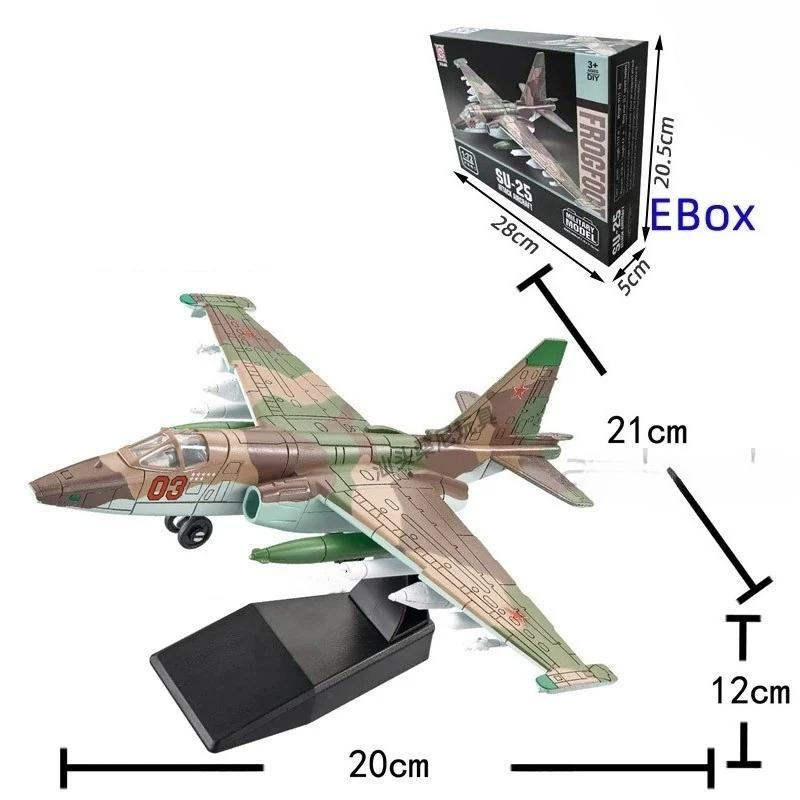 Neuer SU-25 Plastik-Bausatz im Maßstab 1/72 mit vielen Details, Sammlerstück, Geschenk für Kinderspielzeug