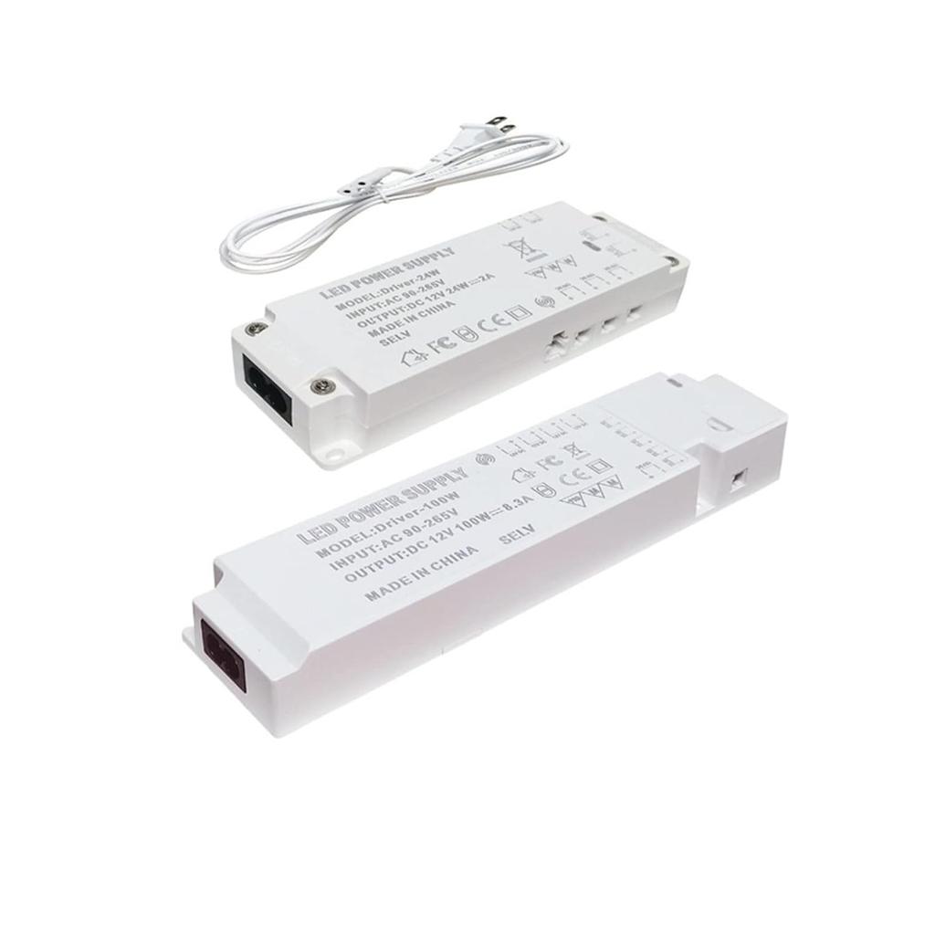 12V Wardrobe Showcase Cabinet Light Ultra-Thin LED Light Strip Induction Switch Power Supply Constant Voltage Power Supply(24W)