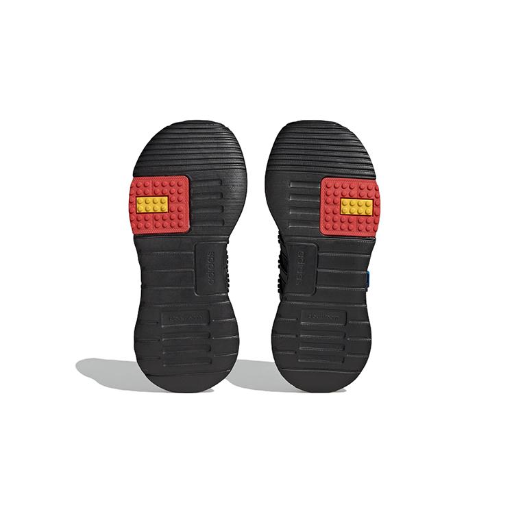 LEGO x Adidas Neo Racer TR21 Elastic Breathable Low top Kids' Running Shoes Black Kids' IF2889