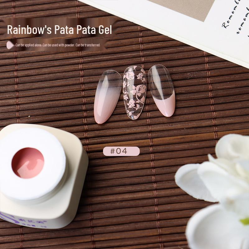 

Новый гель Pat Pat: Нейл-арт Девять Сетки Однотонная Роспись Румяна 2024 - Насыщенный Растушеванный Градиент, Не Требуется Смывать