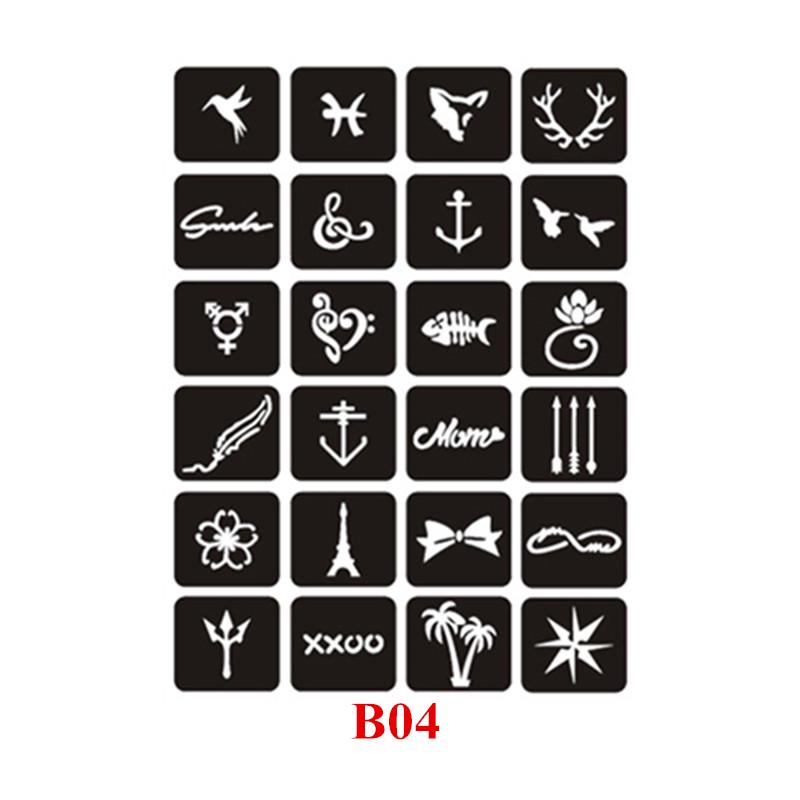buy diy bar women different style durable washable henna tattoo model tattoo stencil at affordable prices free shipping real reviews with photos joom