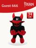 TreasuringU Neues 30cm Chance Plüschtiere Niedliche Cartoon-Kaninchen Stoffpuppen Slasher-Spiel Plüschtier Für Jungen Mädchen Geburtstagsgeschenke