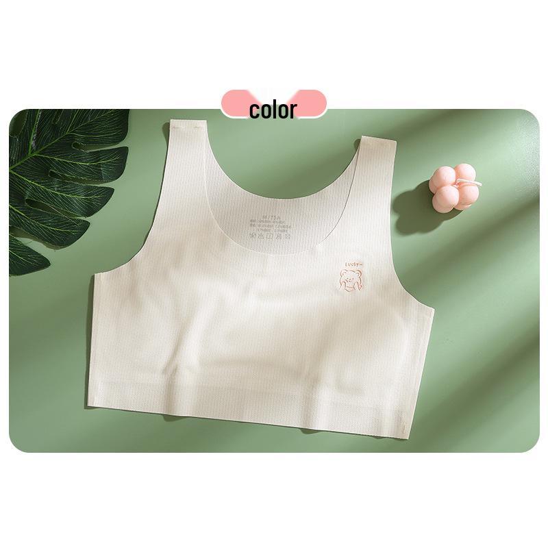 

Girls Underwear Tank Top for Ages 10-14 - Comfortable Inner Wear for Teens and Tweens XL (75-90 jin)