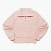 Le Coq Sportif Women Modal doubLe Tension Loose Fit Half Zip Sweatshirt Qq122ofs