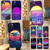 Neon Retrowave 80s Vintage Art Funda For Xiaomi Redmi Note 13 Pro 10 11 12 14 Pro 11S 12S Case For Redmi 15 12C 13C 14C 10C