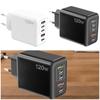 USB C Charging Power Adapter Compact 120W for Multiple Devices Smartphone White