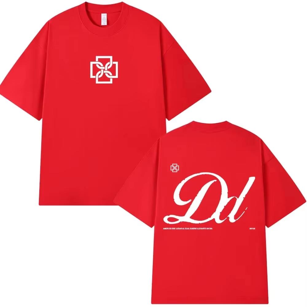 Rapper Duki Merch Unisex Fashion Hip Hop Loose Cotton Casual Short Sleeve Street Style Women And Men T-shirt