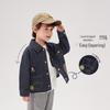 JELLYBABY Boys' Pocket Style Fade-Resistant Denim Jacket