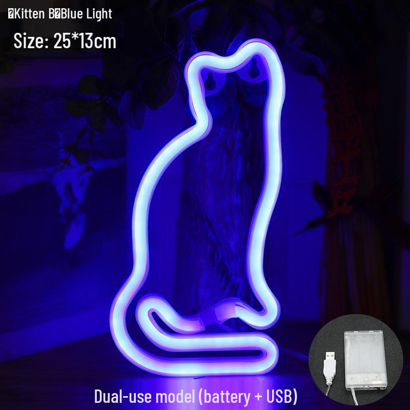 Trendy LED Neon Night Light Sign for Wall Décor