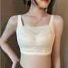 Plus Size Full Cup Ultra-Thin Bandeau Bra, Wireless Bust Minimizer Anti-Sag Shockproof Anti-Exposure Women Bra