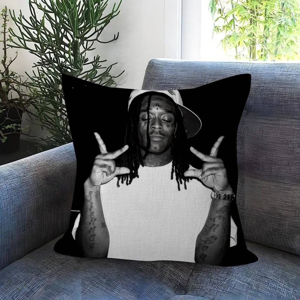 Pink Tape - Lil Uzi Vert Pillowcase Toon Gift Cushion Cover Bedroom Home Sofa Chair Seat Decor Pillow Case
