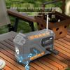 Solar-Powered Hand-Crank Radio with Emergency Power Bank and Multifunctional Capabilities