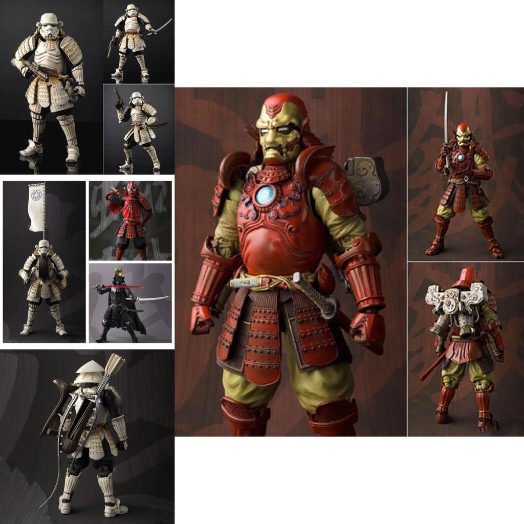 Premium Quality Anime Star Wars Movie Realization Japanese Samurai Action Figure 7" Collectible