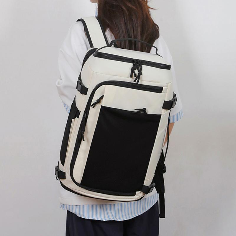 Fashion Business Backpack Men and Women Large-capacity Travel Cabin Bag Decompression Expansion Outdoor Backpack