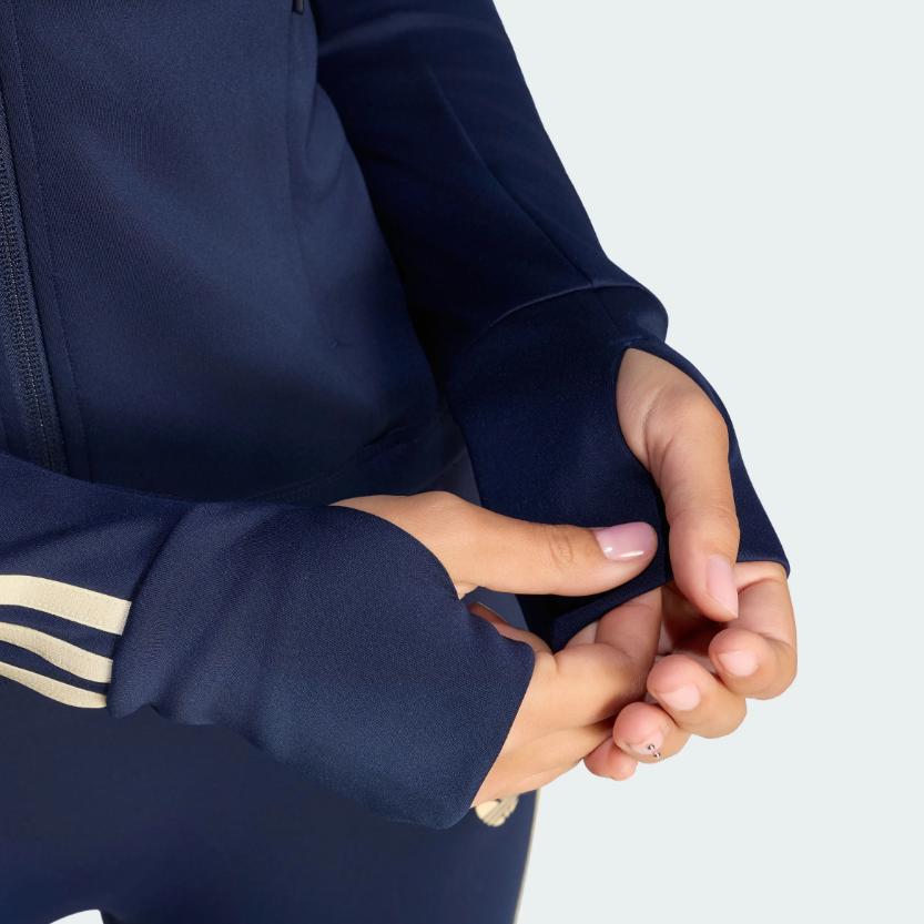 Adidas Originals Superstar Midlayer Training Zip Slim Fit Sports Jacket Women jackets KU3687