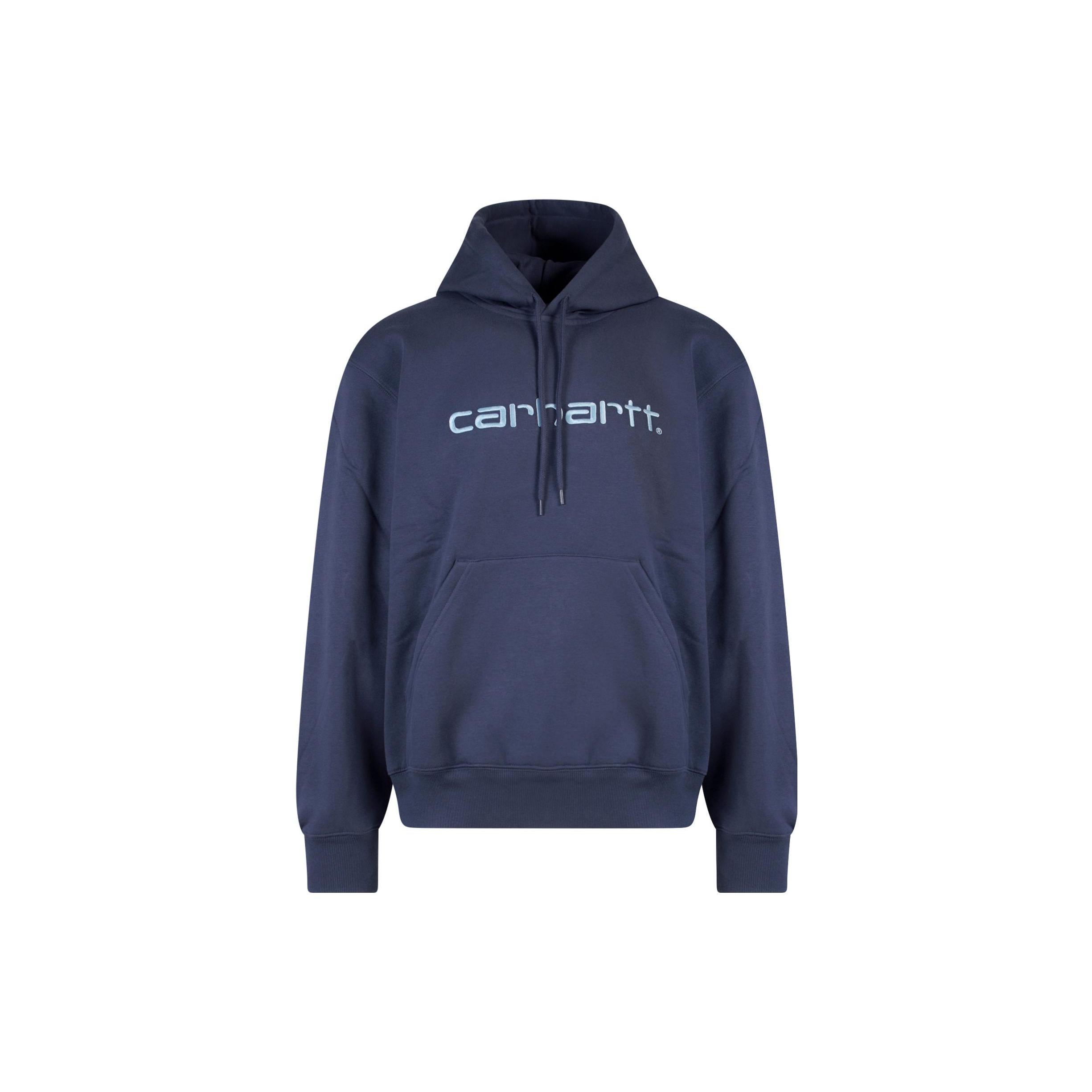 Carhartt WIP Sweatshirts Men`s Blue Hooded