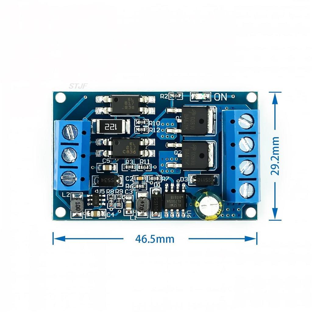 High-Power 600W MOS Tube FET Trigger Drive Module PWM Control High / Low Level Trigger Switch DC 4V-60V 5V 12V 24V