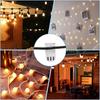 Ouligay 42PCS Mini Light Clips Clear Adhesive Light Hooks for Indoor String Lights Damage Free Acrylic Cable Clips for Wires on Wall Patio Porch