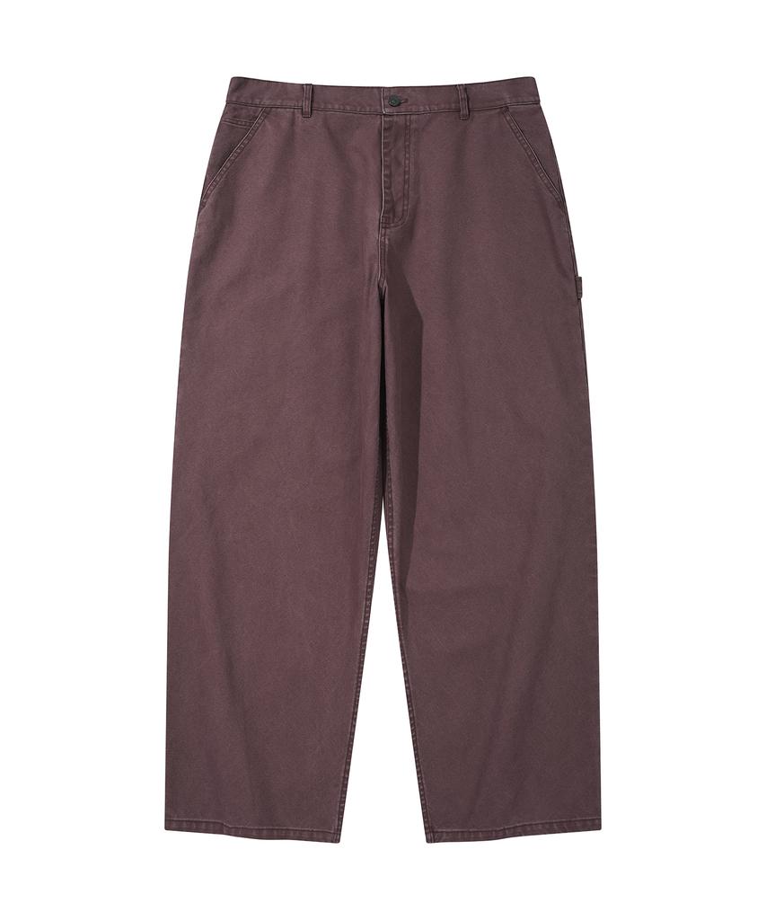 Treasure Flame Stitch Carpenter Pants Purple