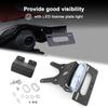 Fit For Honda CRF250L CRF250M 2013- CRF250 Rally Motorcycle Rear Tail Tidy License Plate Holder Fender Eliminator Kit Black