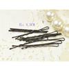 40PCS  Small Clip Hairpin Korean Version of Latest Black Wire Word Folder One Containing Hairpin