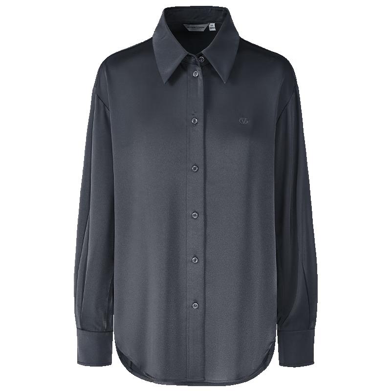 GIOVANNI VALENTINO Women's Long Sleeve Casual Shirt