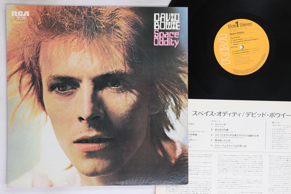 LP Record DAVID BOWIE - Space Oddity PG109 RCA 1978 Japan Rock Used