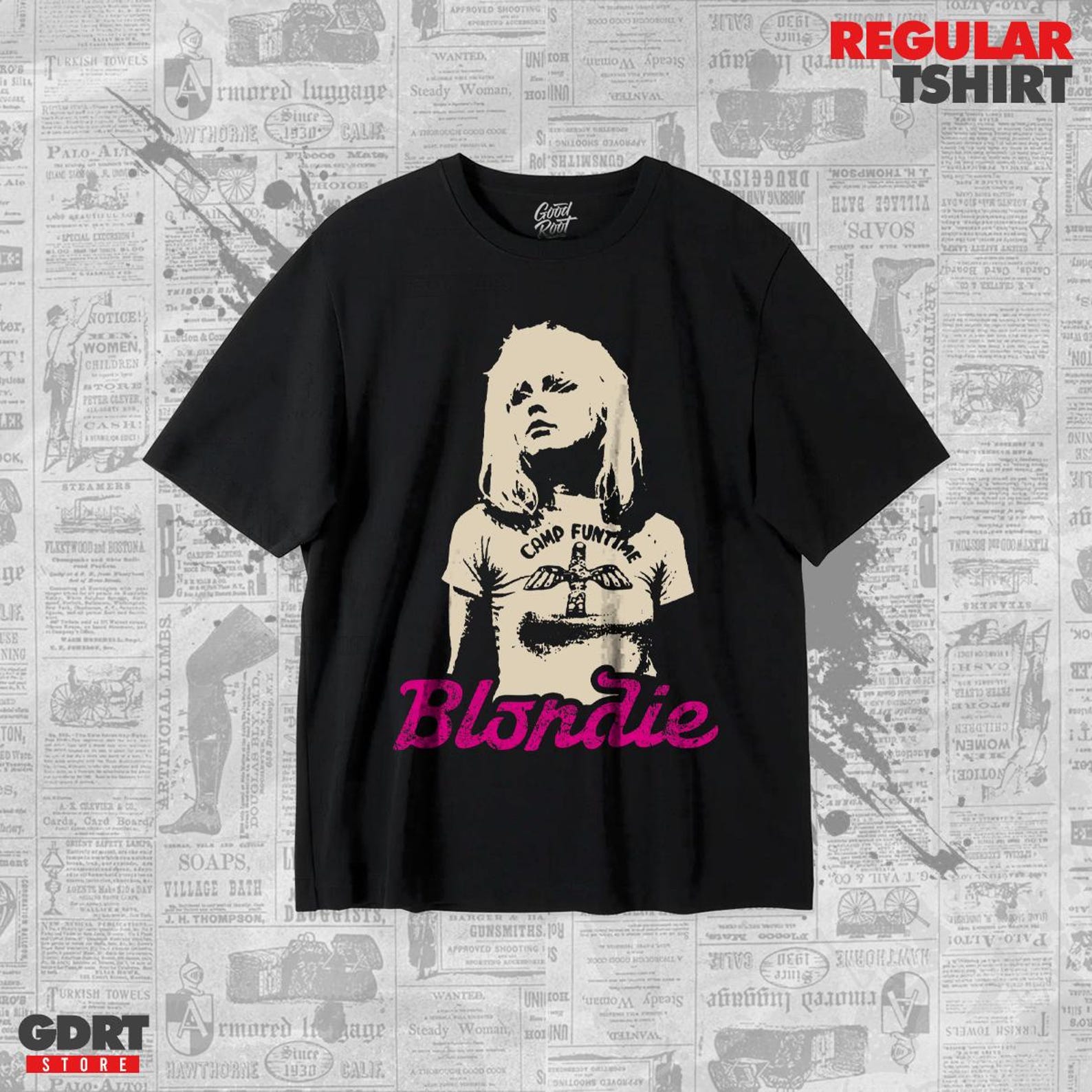 Blondie T shirt - Camp Funtime - Unisex Heavy Shirt 3XL