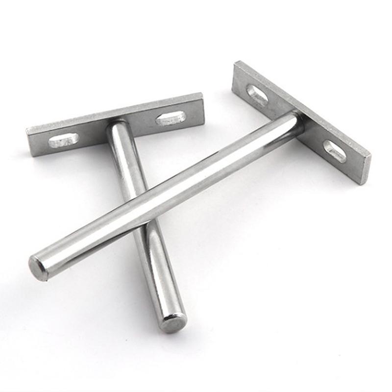 1PCS 3"4"5" Folding Shelf Support Bracket Hidden Floating Wall Shelf Support Brackets for Heavy Duty Bracket