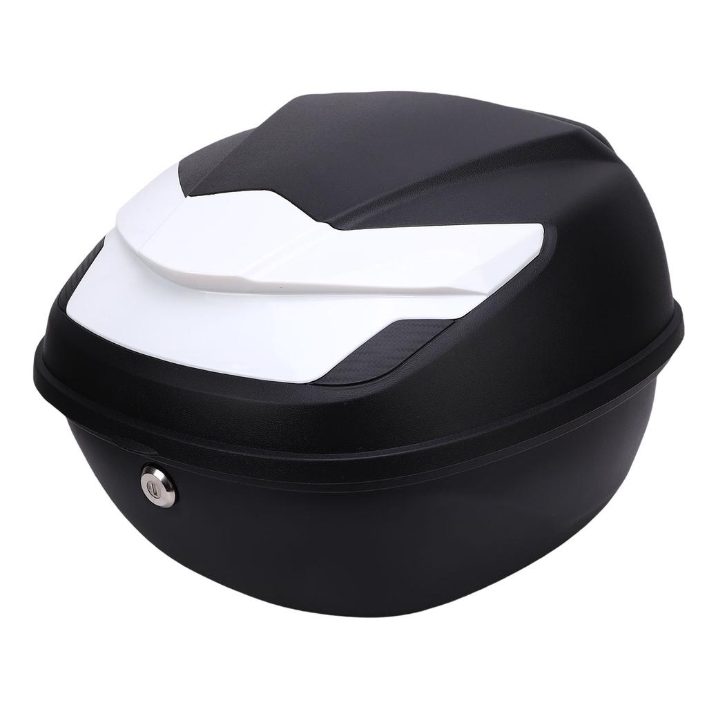 39L Motorcycle Top Case Waterproofing Luggage Storage Trunk Tail Box with 2 Keys Universal for Scooter