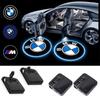 2P Car Door LED Welcome Lamp Is Suitable for BMW Mx1x3x5x7x6 Logo Projection Wireless Automatic Induction Projection Badge Lamp.