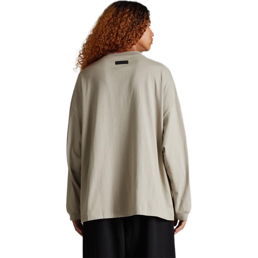 Fear of God Essentials Long-Sleeve Shirt II Seal Men Tops Grey 125SP244205F