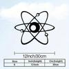 Atom Structure Metal Wall Art Science Sculpture Weather Resistant Home Office Decor