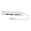 USB 3.0 Hub 5 in 1 USB Port Expander Multifunctional USB Splitter with USB Memory Card Storage Card Interface for PCs