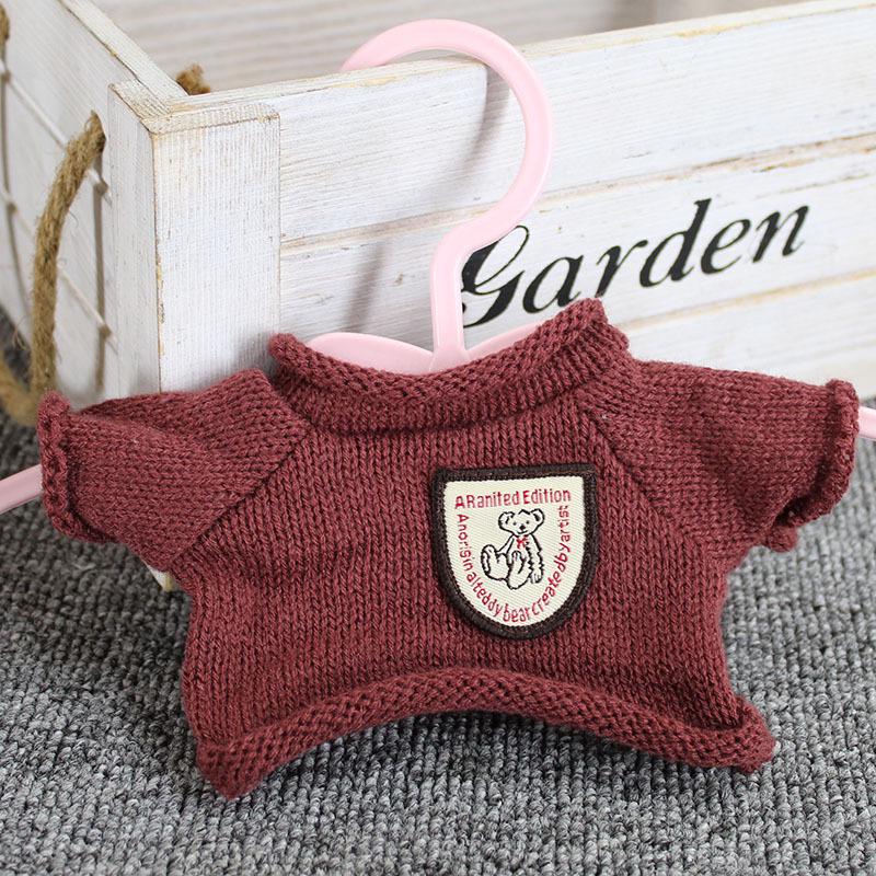 Hanorac Jucărie de Pluș Mică: Haine Păpușă Pulover Accesoriu