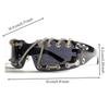 Sunglasses with Rhinestone Cord Sparkle Glasses Trendy for Parties