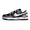 Big Abrasion Resistant Low Top Skateboard Shoes Men's Black Gold 355152-016(Team1426-)