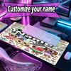 Kişiye Özel İsimli Dandy'nin Dünya Desenli Mouse Pad, Dizüstü Bilgisayar Masa Matı, Ev İçin Dekoratif Masa Matı Klavye Altlığı Hediye